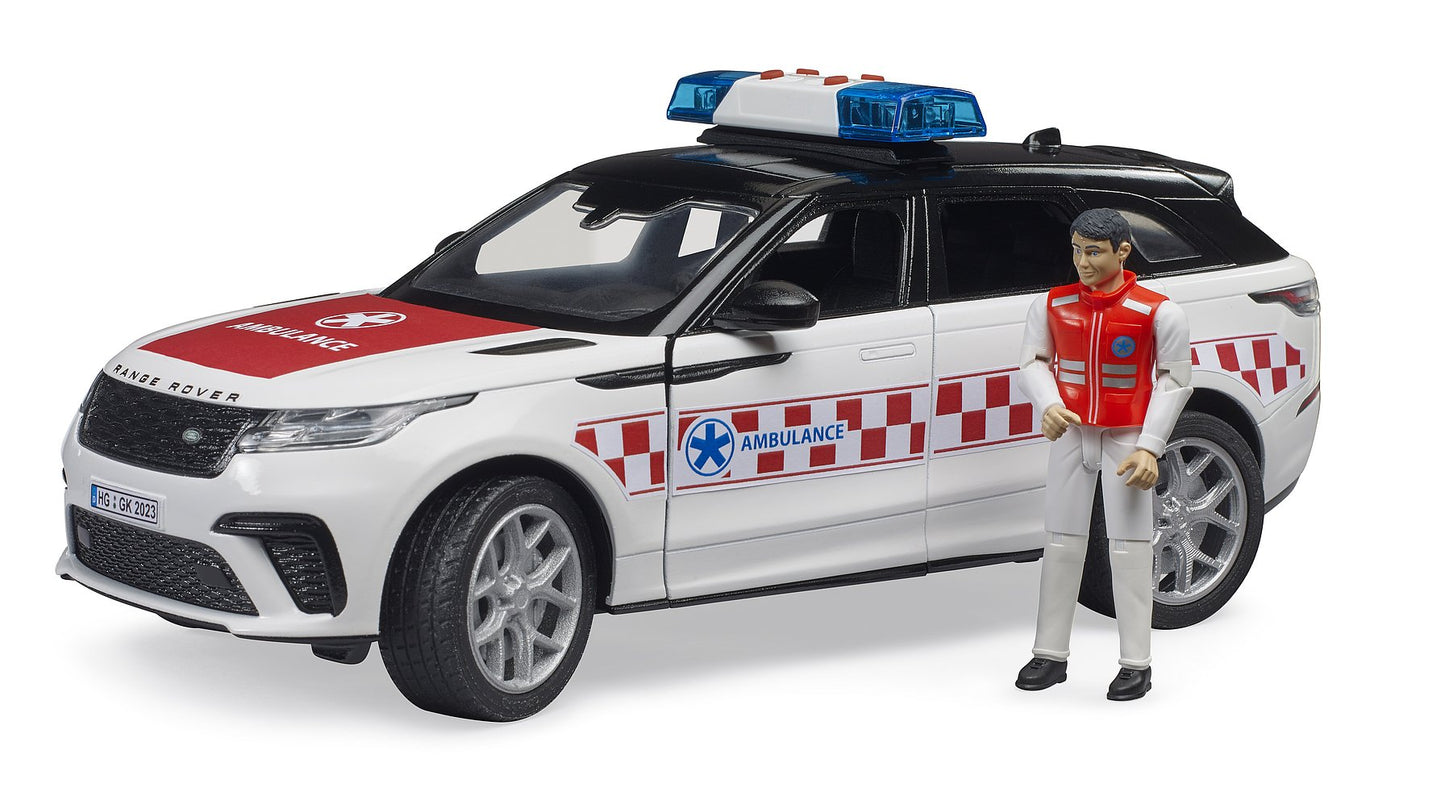 Bruder Range Rover Velar Ambulance With Driver