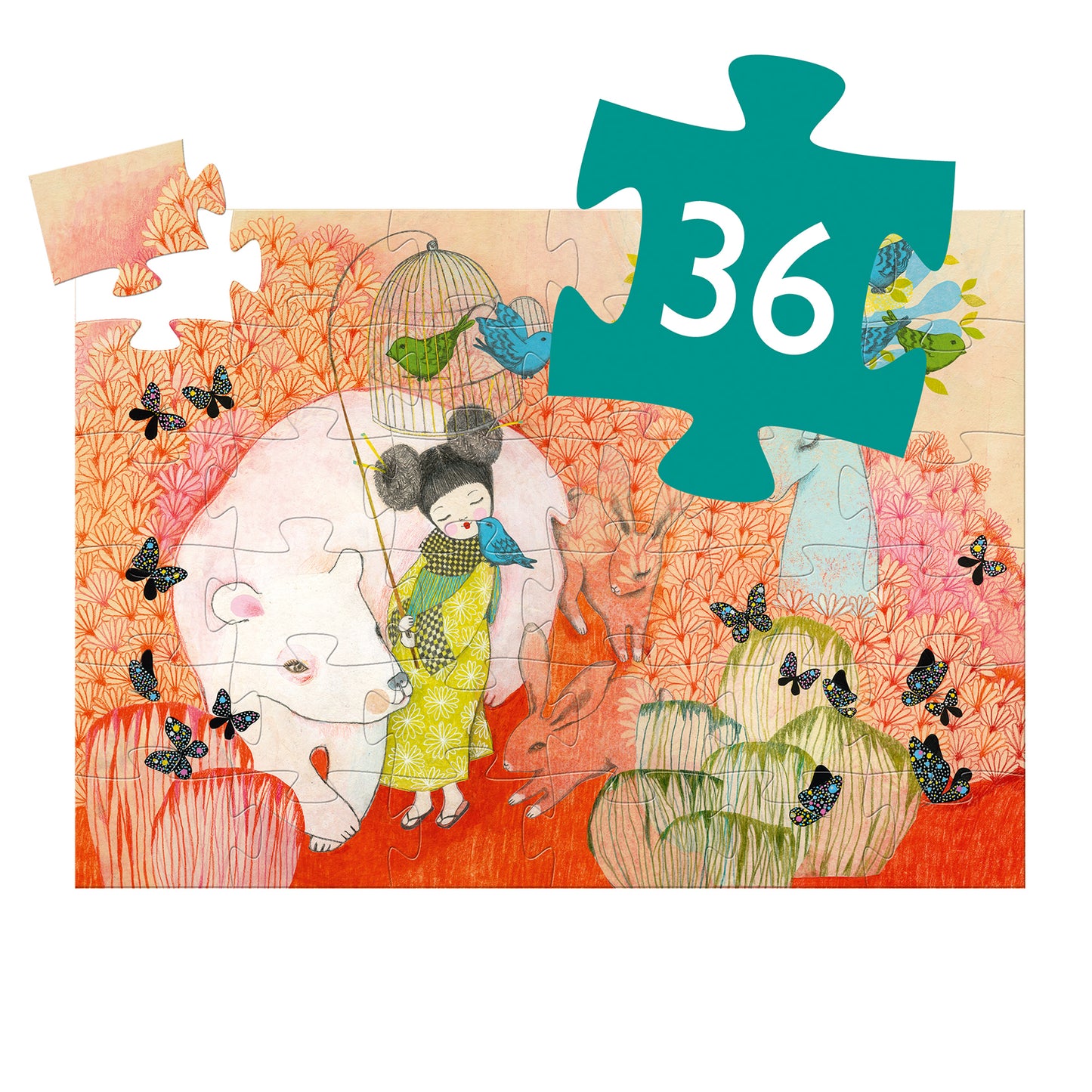 Djeco Kokeishi Silhouette Puzzles