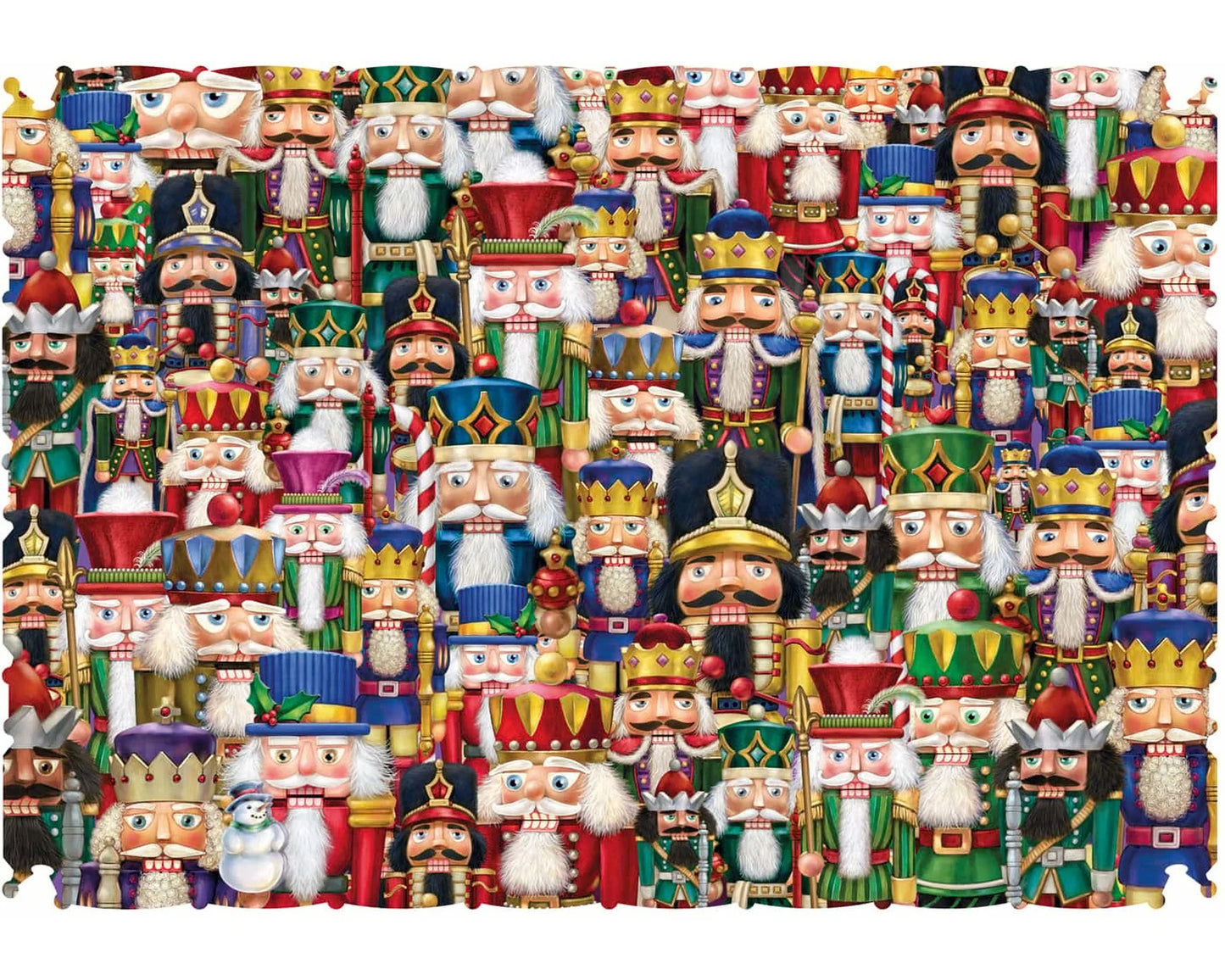 Wentworth Wooden Puzzles Extra Difficult Festival of Nutcrackers - Maxi 245 pcs