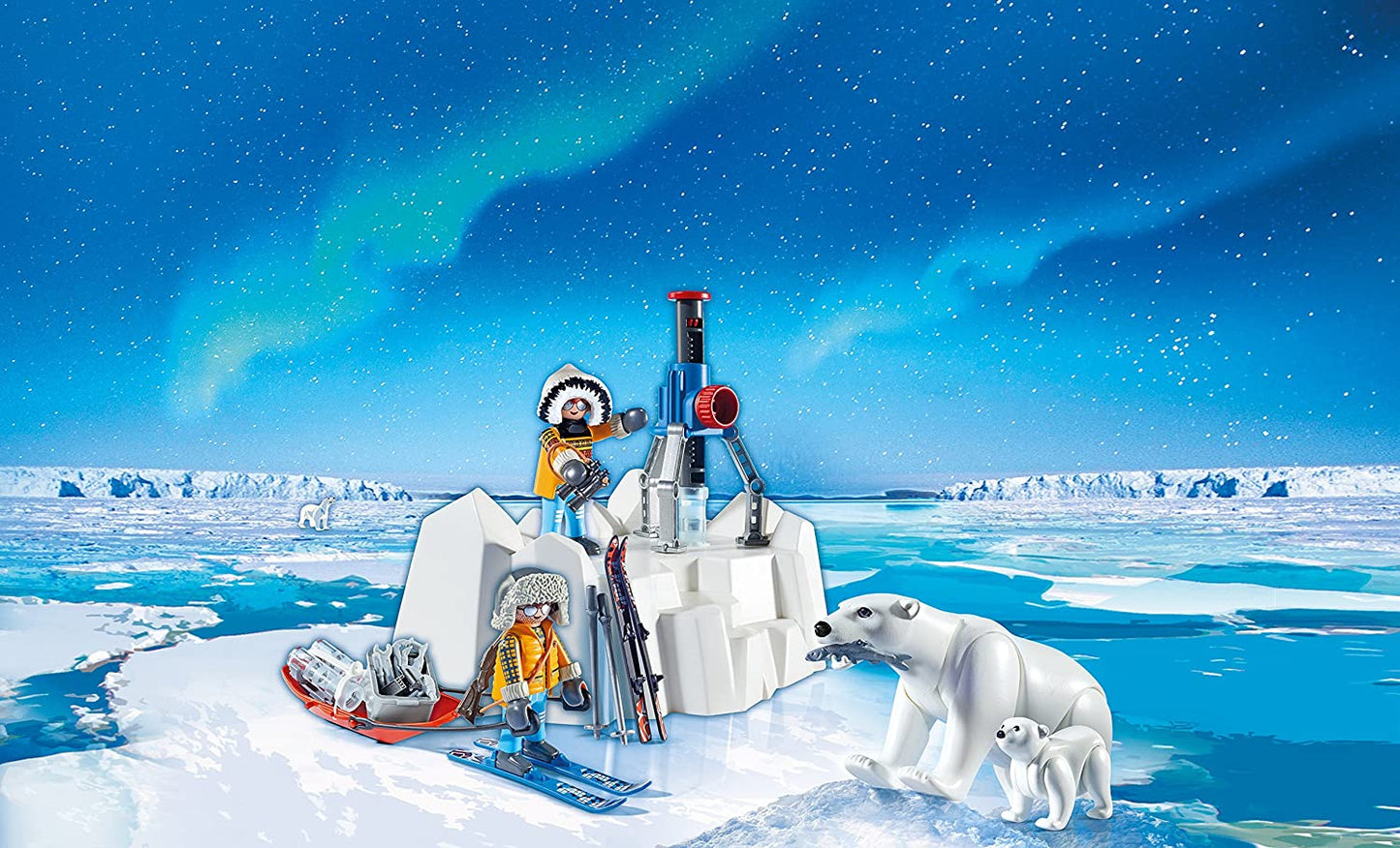 Playmobil 9056 Arctic Explorers with Polar Bears