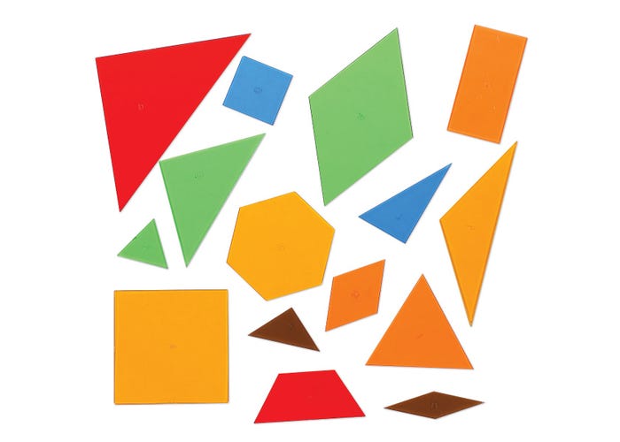 Learning Resources Power Polygons™ (Set of 450)