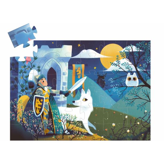 Djeco Full Moon Knight 36 Piece Puzzle