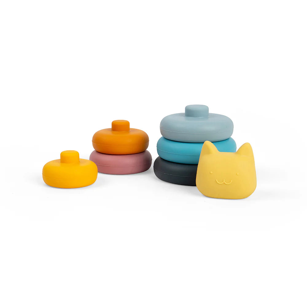 BigJigs Silicone Stacking Cat