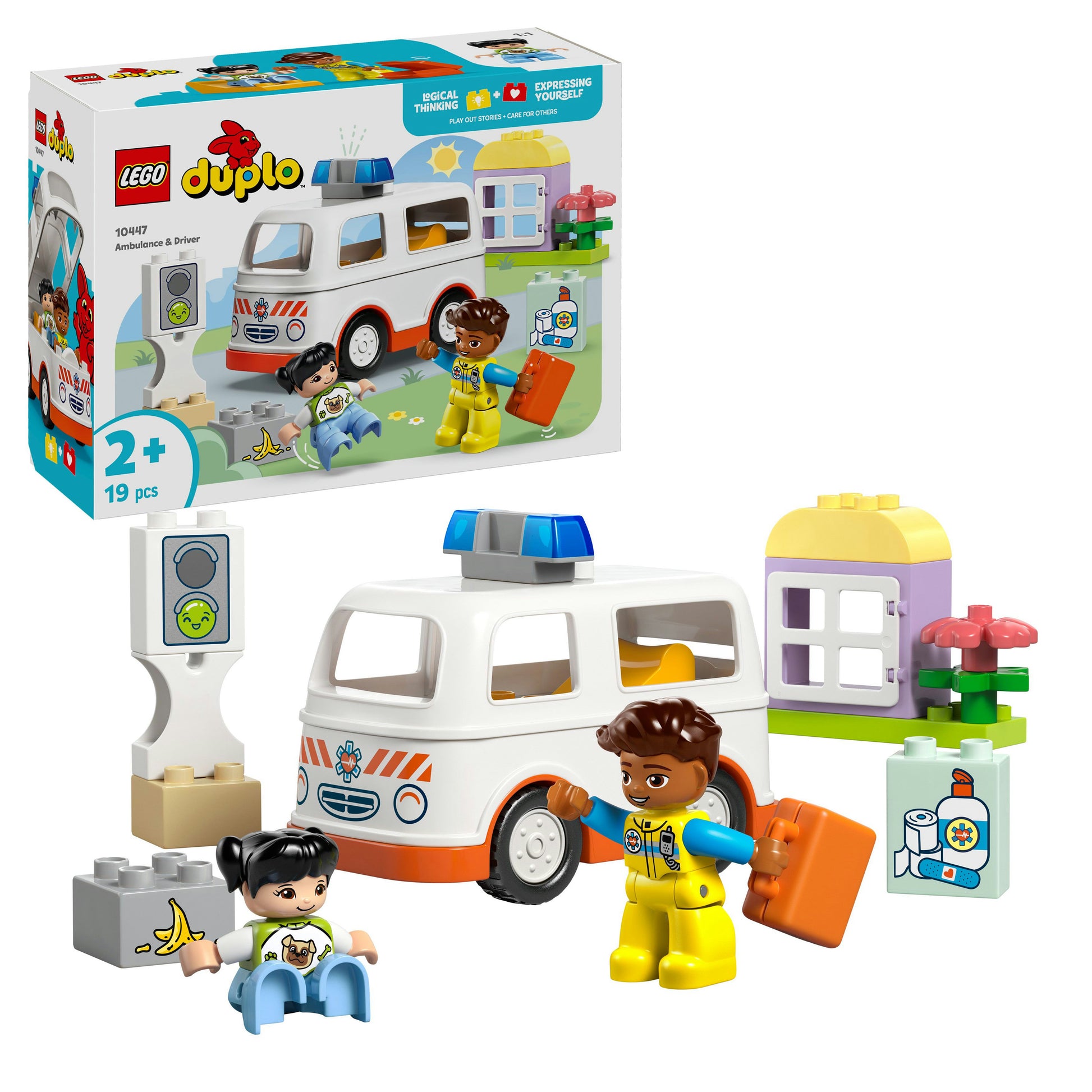 Lego DUPLO Town 10447 Ambulance & Driver