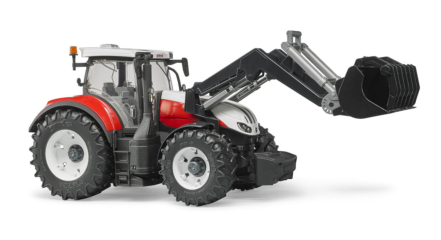Bruder Steyr 6300 Terrus Cvt With Frontloader