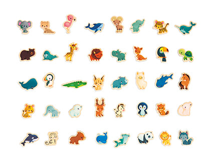 Janod My Minikids Magnetic Puzzle