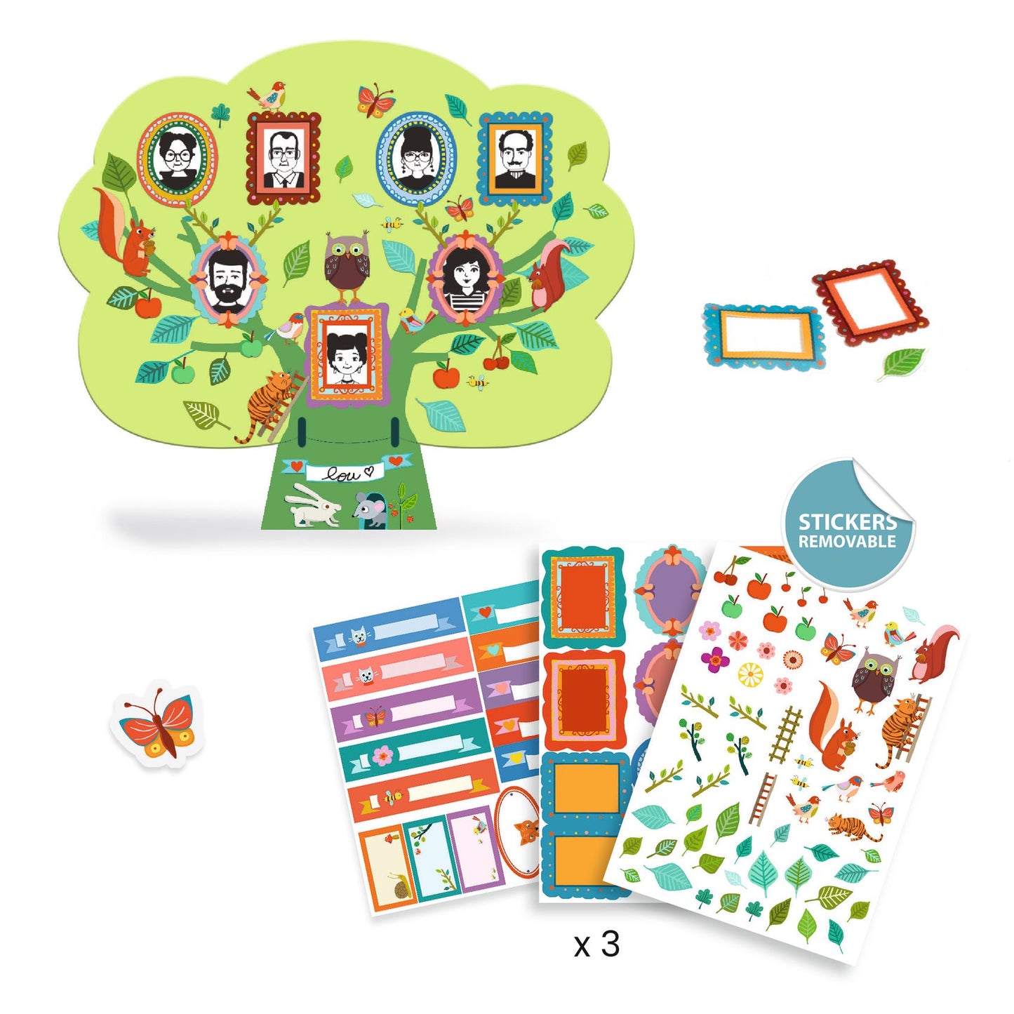 Djeco DIY A Family Tree To Create
