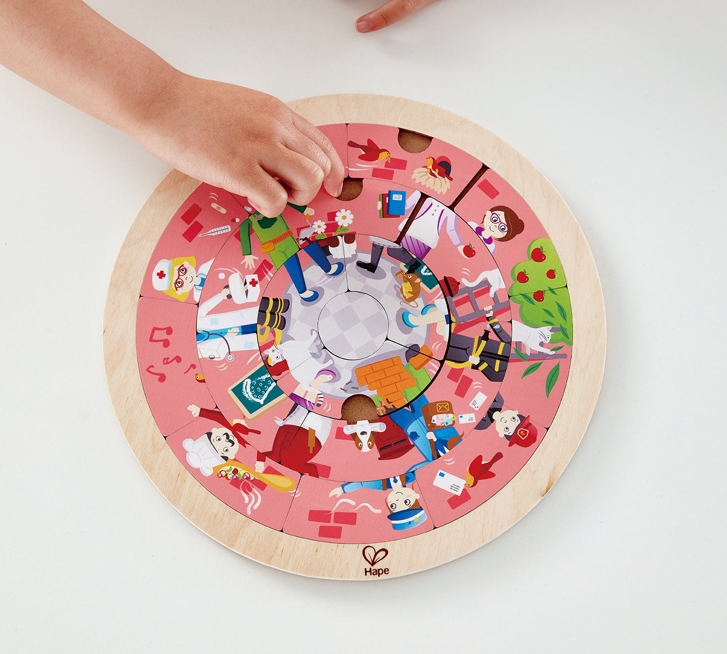Hape Jobs Roundabout Puzzle