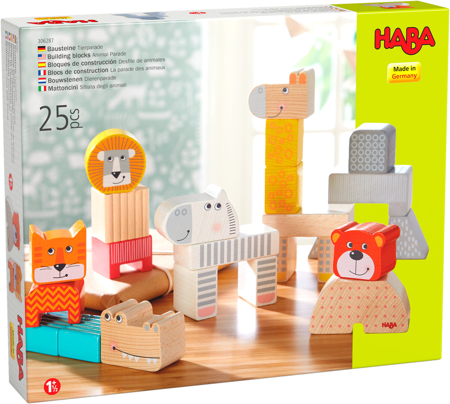 Haba Building Blocks - Animal Parade