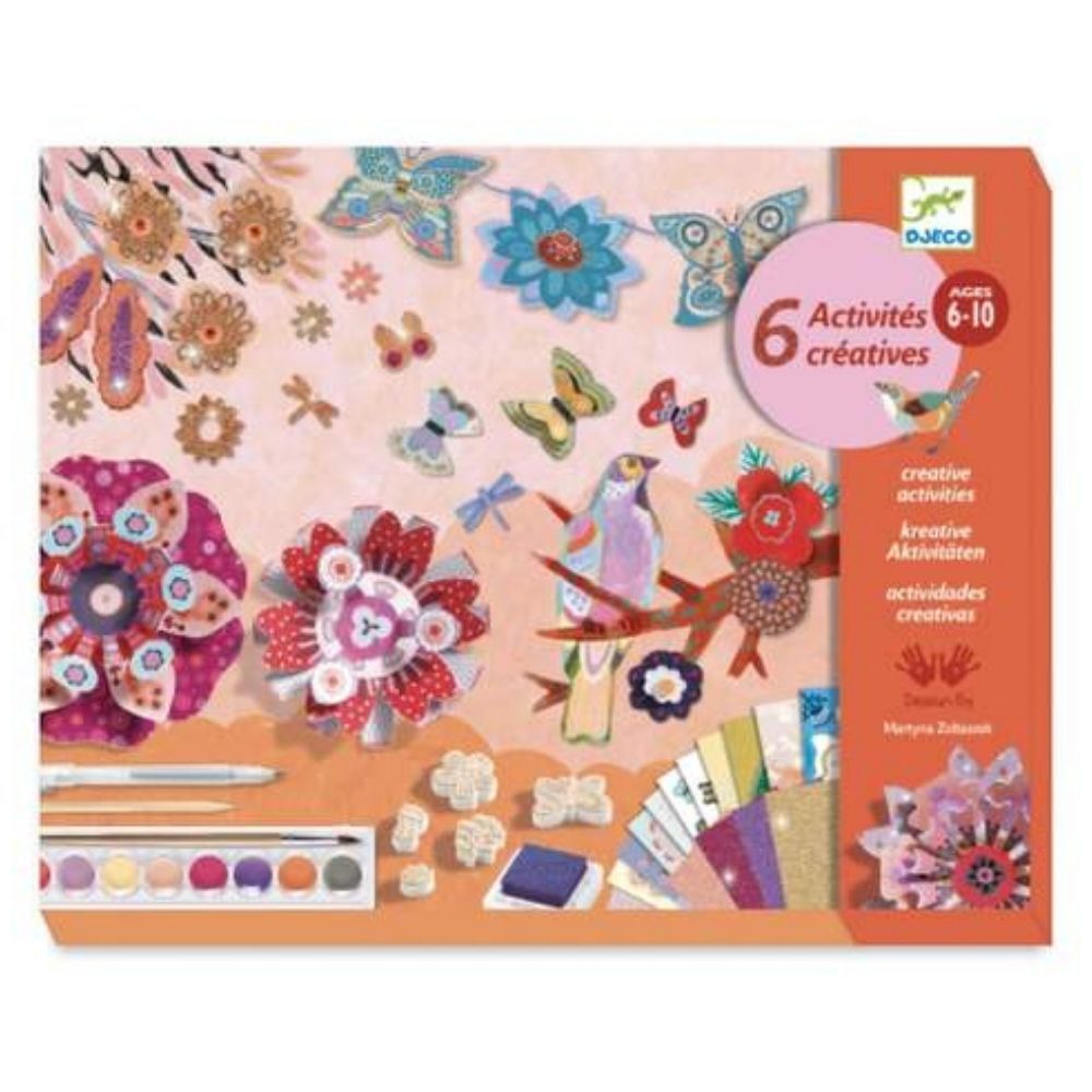 Djeco Multi Activity Sets - The Flower Garden