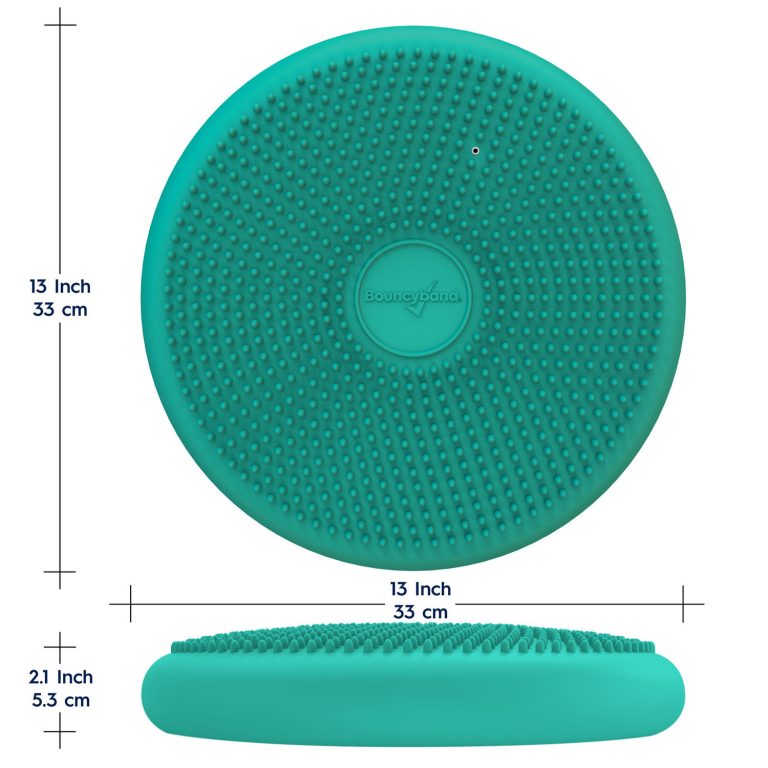 Bouncyband Wiggle Seat Big Sensory Cushion Green