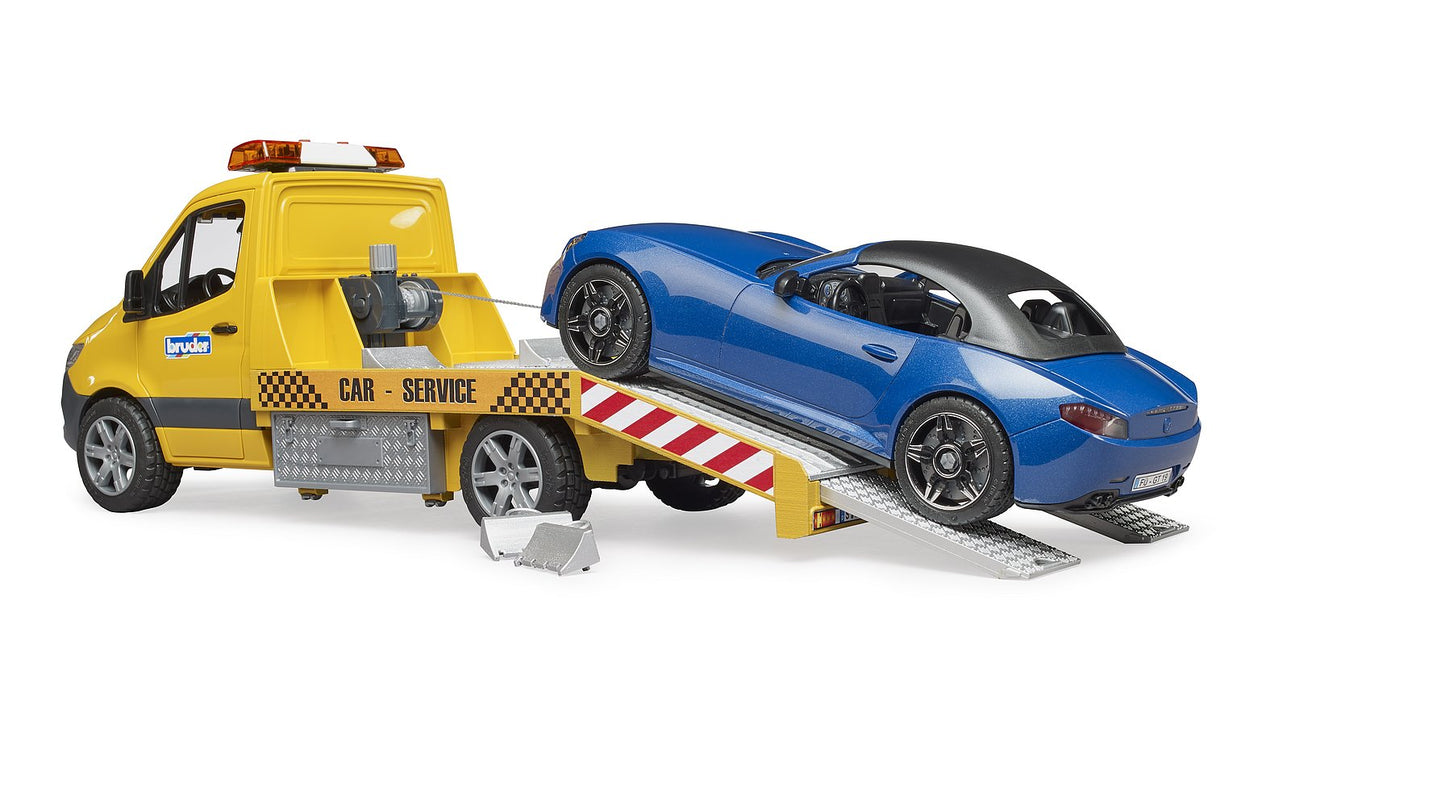 Bruder Mb Sprinter Transporter W/Light & Sound