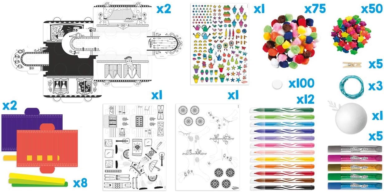 Maped Creativ Color & Play Design Your Own Caravans