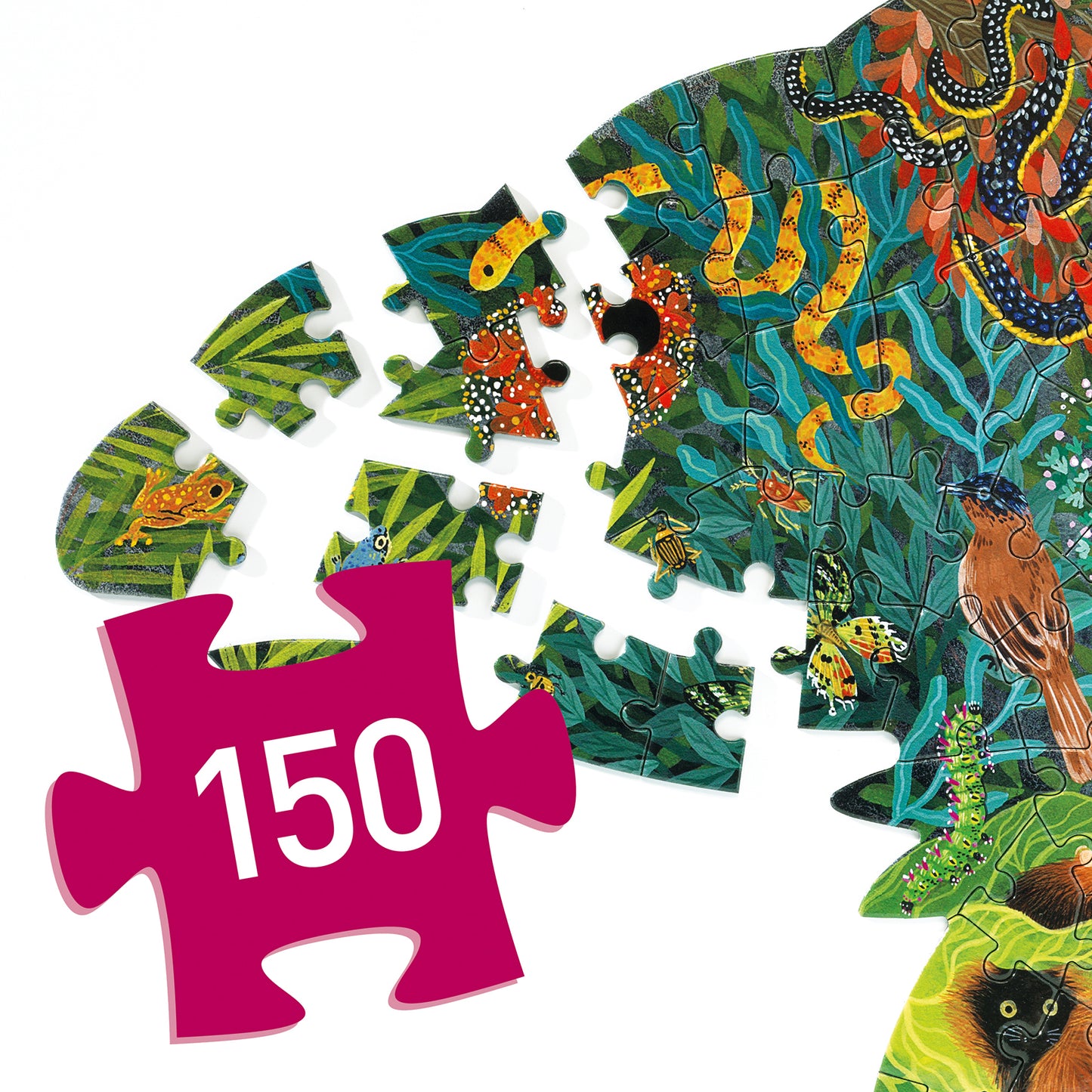 Djeco Chameleon - Puzz'art
