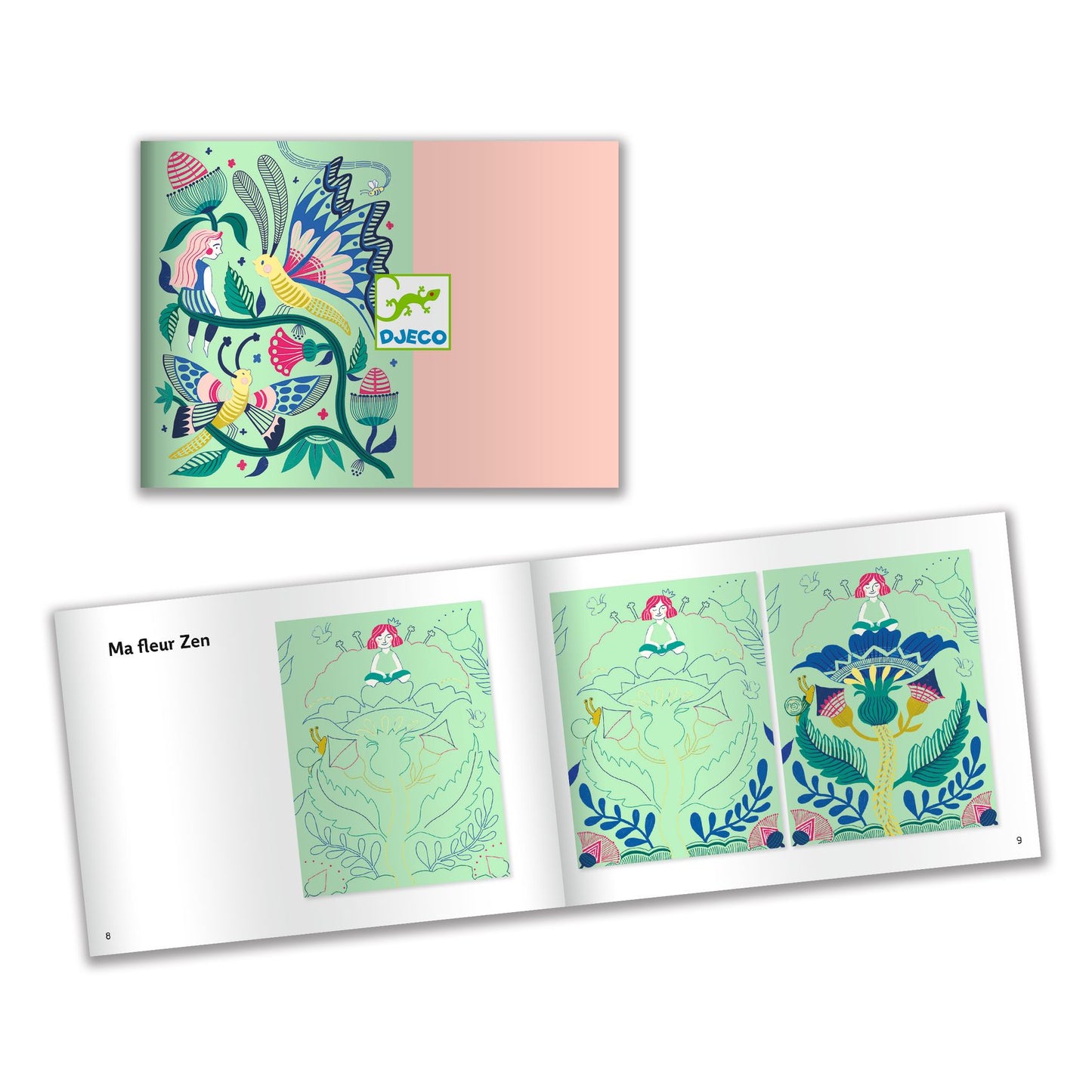 Djeco Fantasy Garden Scratch Cards