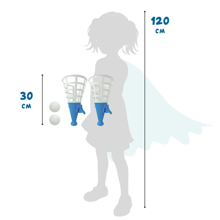 Alldoro XXL Catch Ball, incl. 2 catching cups + 2 balls