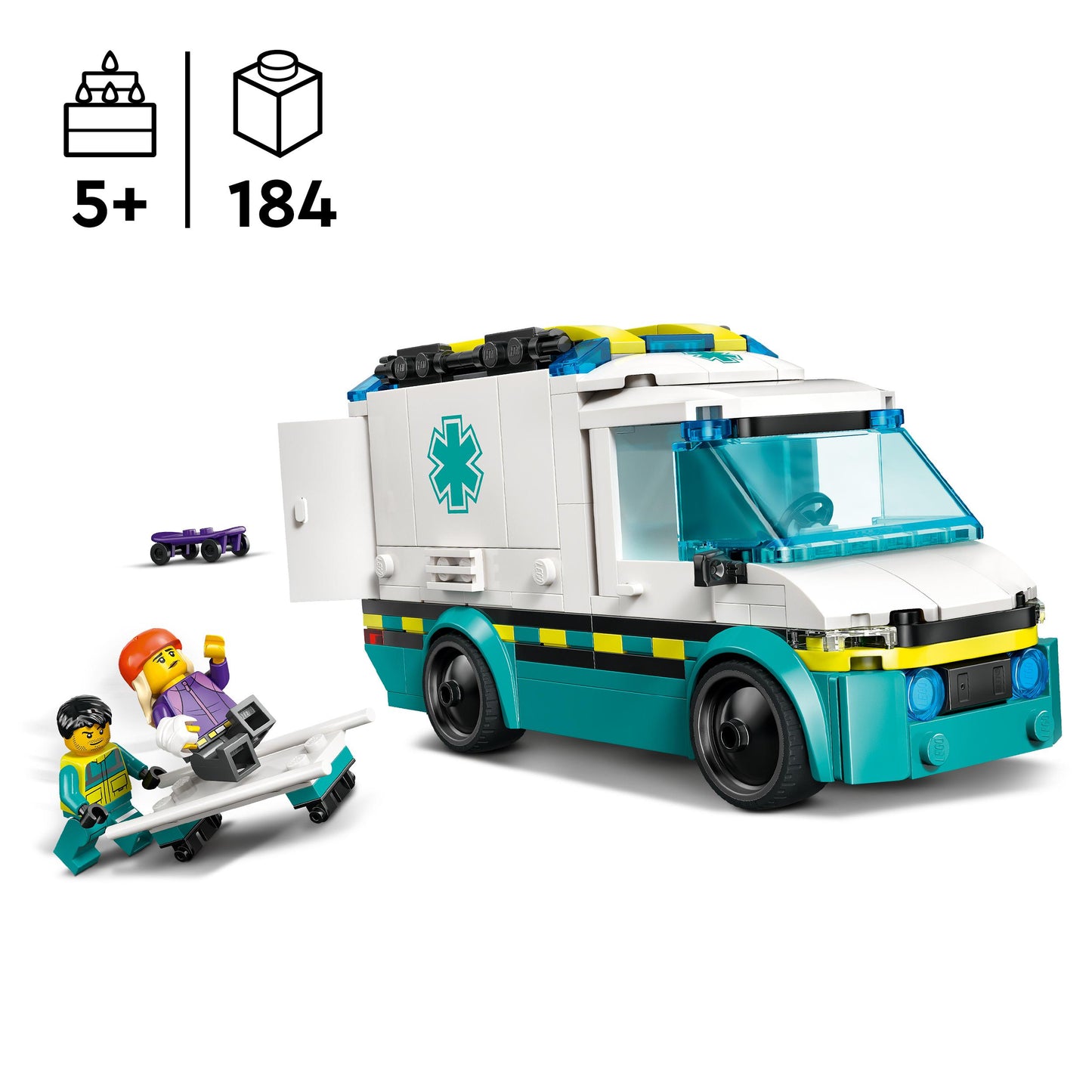 Lego City Great Vehicles 60451 Emergency Ambulance