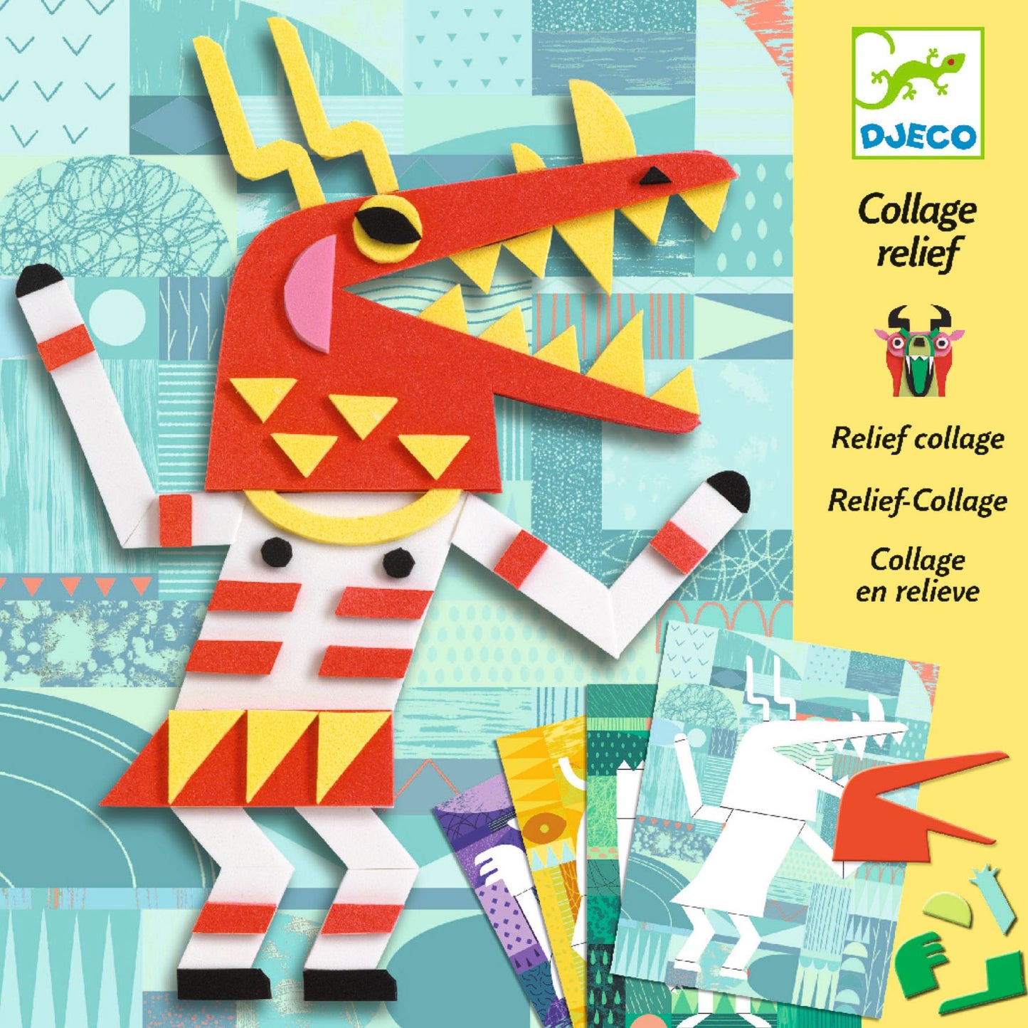 Djeco Monster Gallery Collage Relief (F)