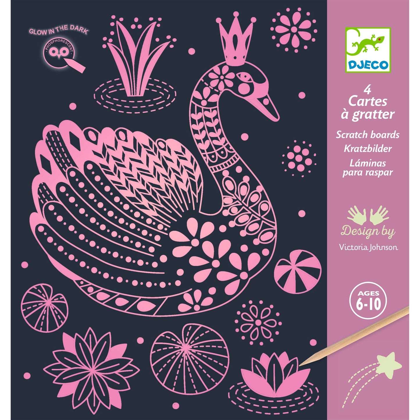 Djeco Wonderful World Scratch Boards