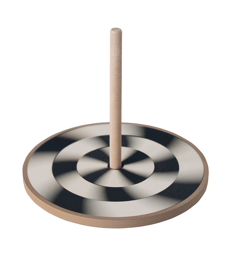 Grimms Hand Spinning Top Monochrome