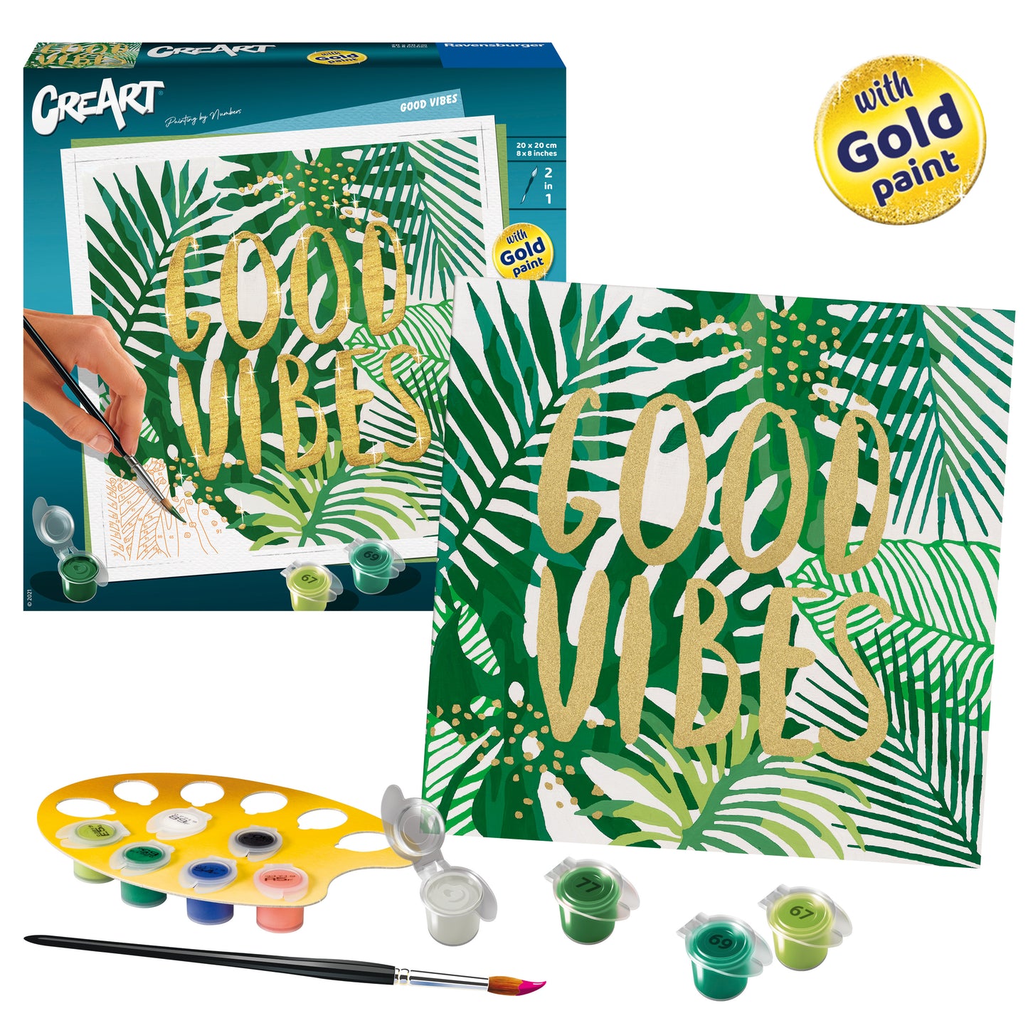 Ravensburger CreArt Paint by Numbers - Good Vibes