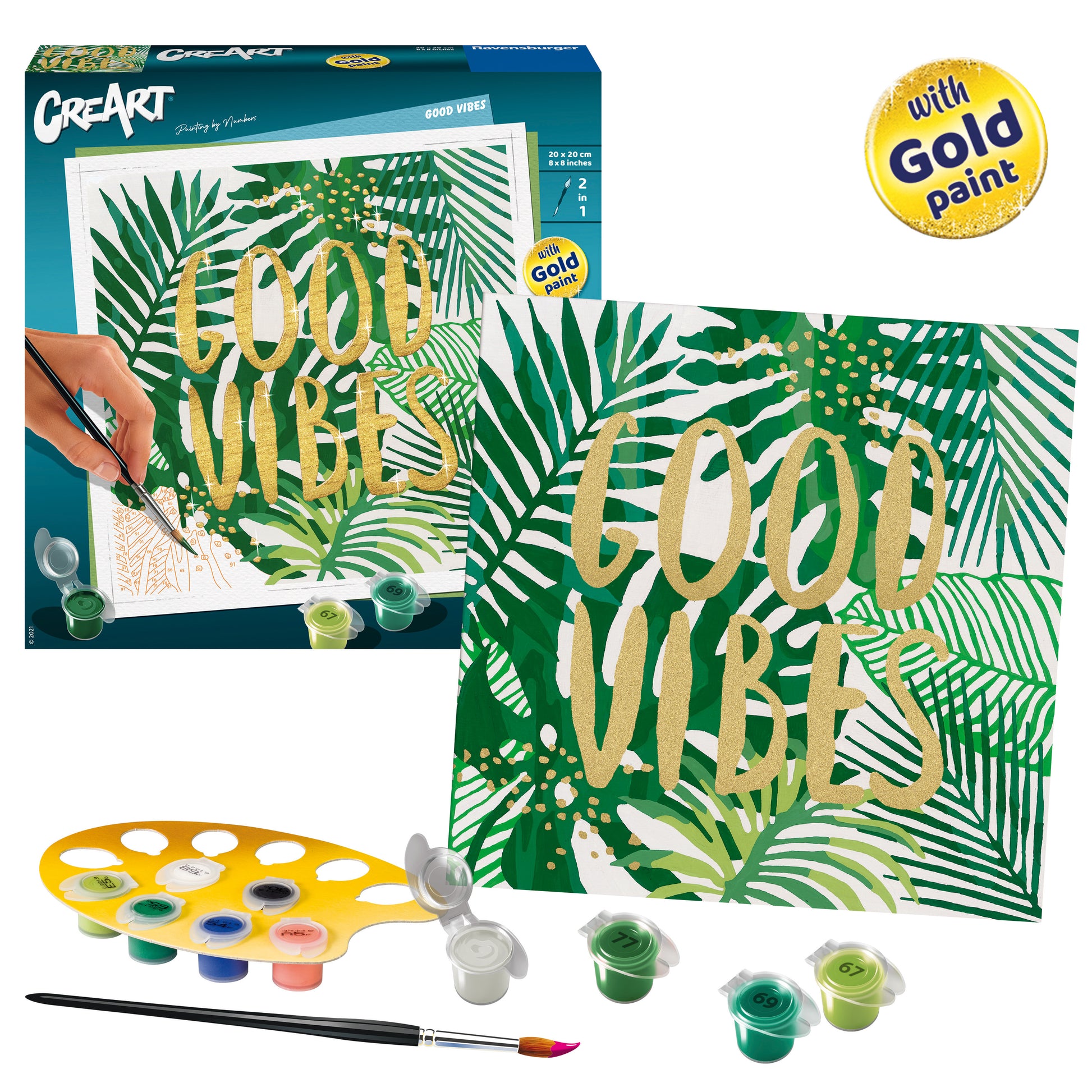 Ravensburger CreArt Paint by Numbers - Good Vibes