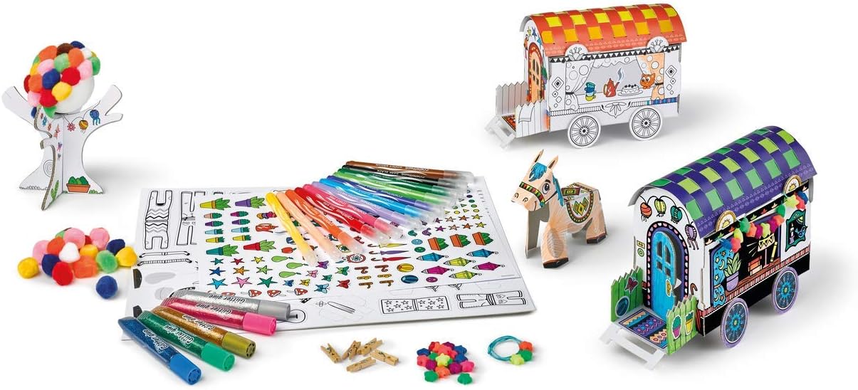 Maped Creativ Color & Play Design Your Own Caravans