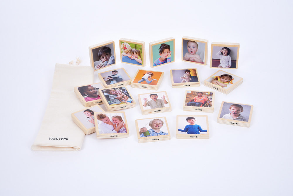 Tickit My Emotions Wooden Tiles