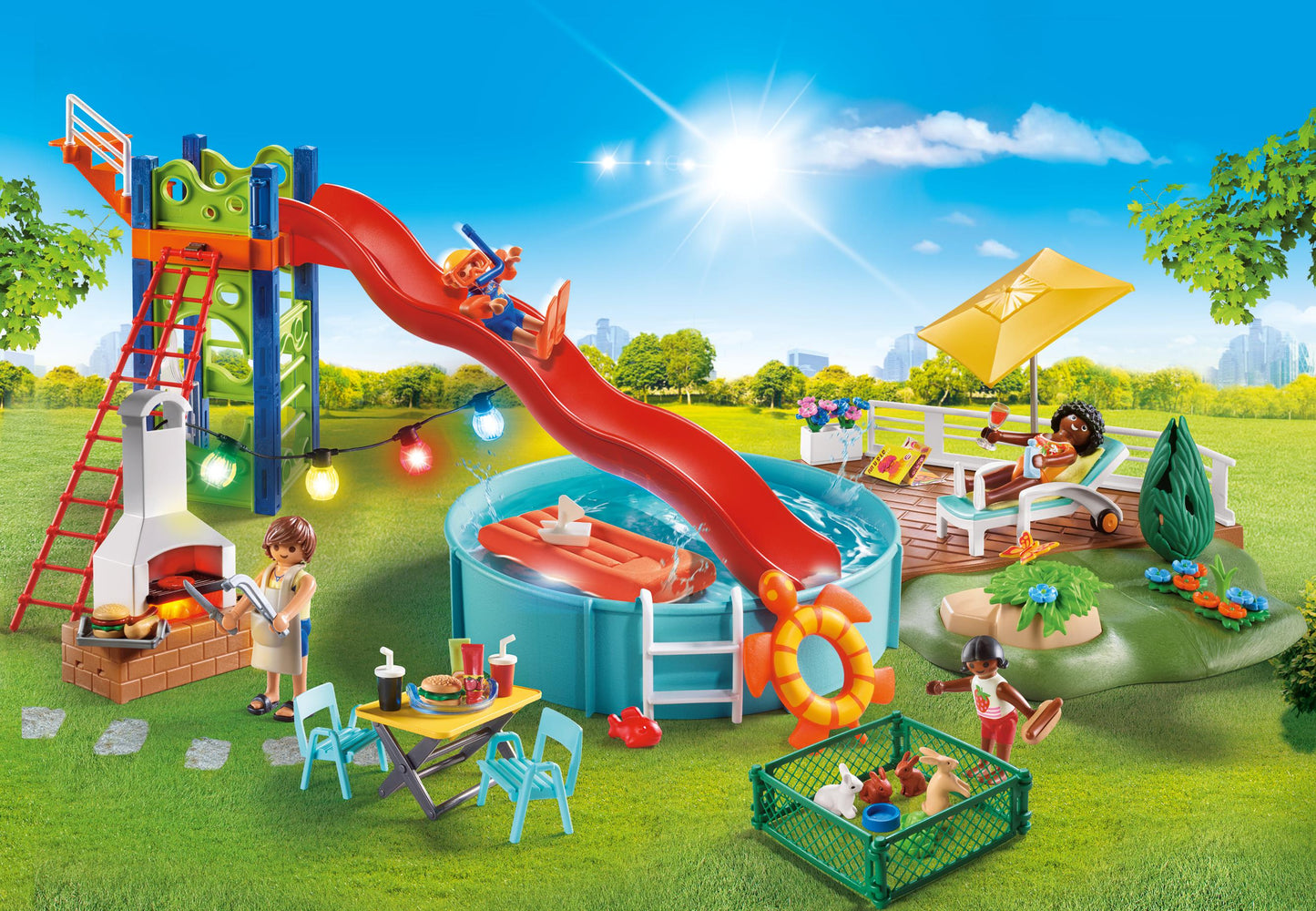 Playmobil 70987 City Life Pool Party