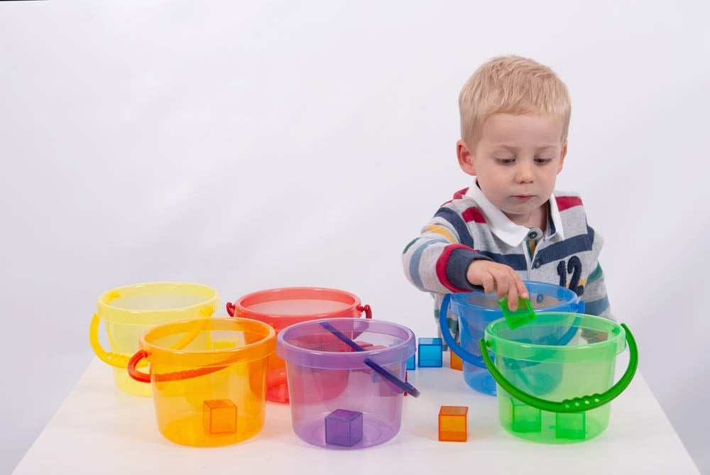 TickiT Translucent Colour Bucket Set
