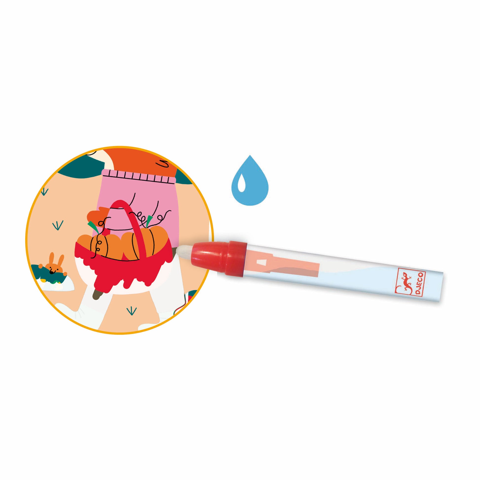 Djeco Magic Colouring 4 Seasons