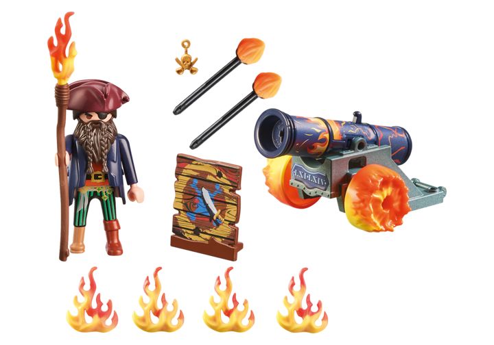 Playmobil 71189 Pirate With Cannon Gift Set