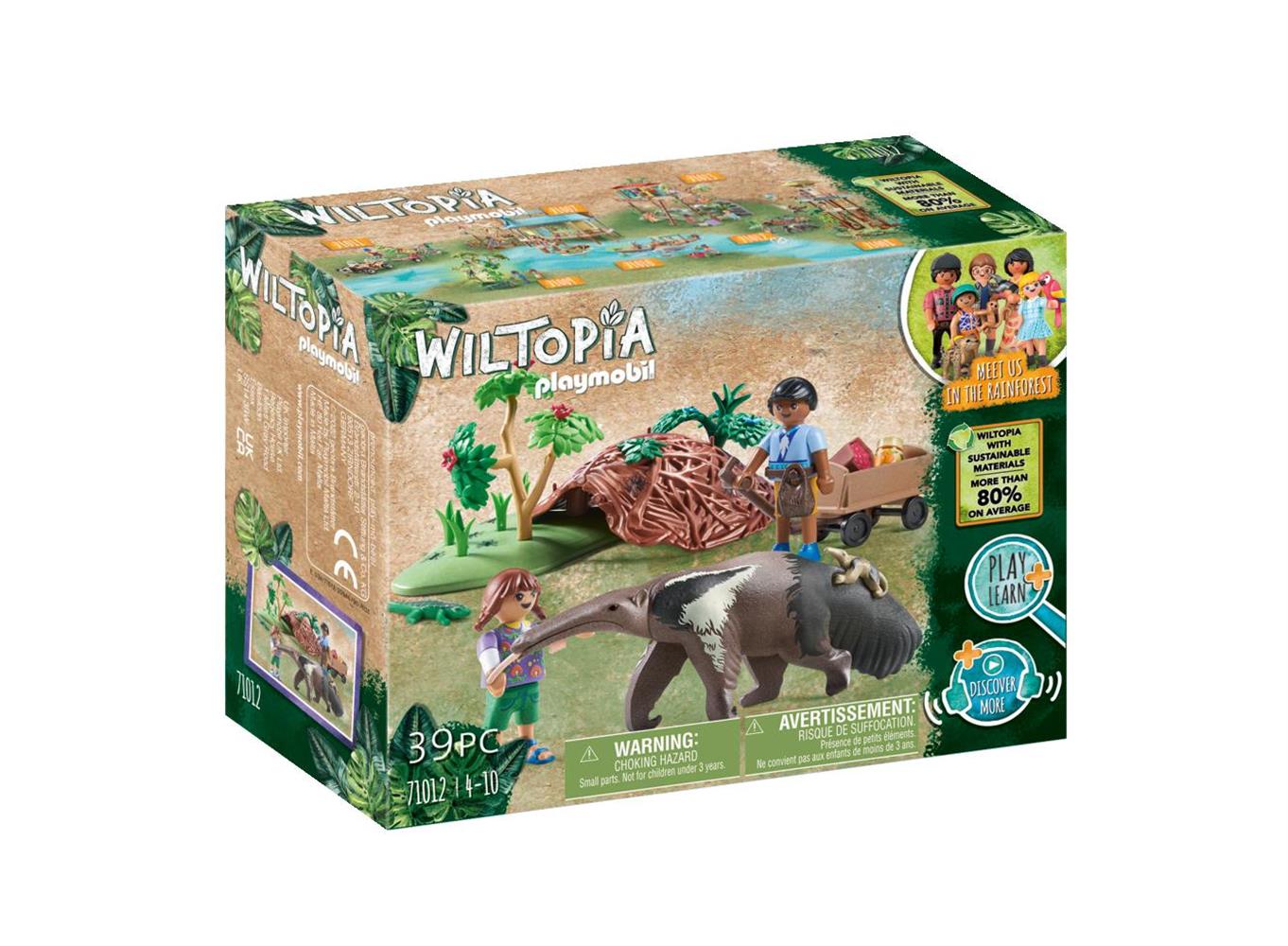Playmobil 71012 Wiltopia Anteater Care