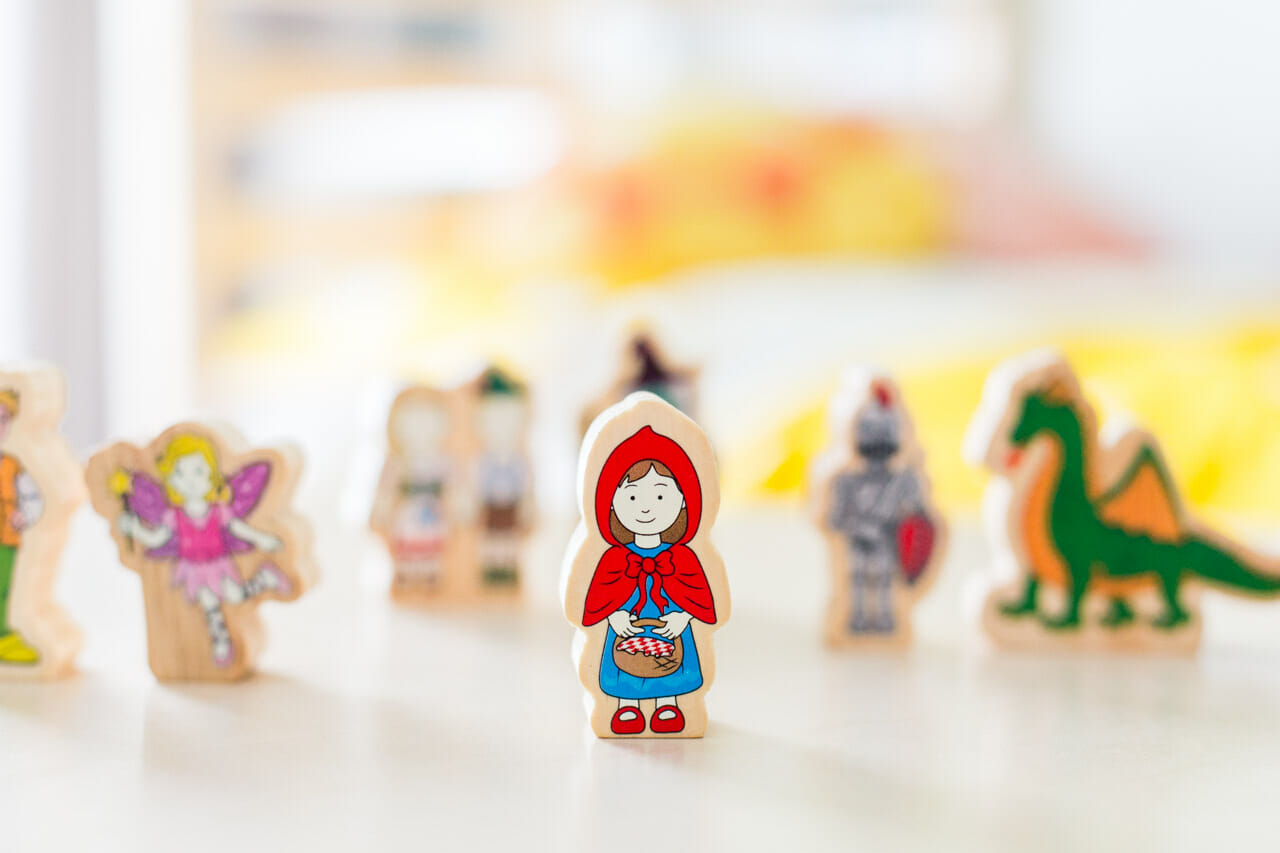 The Freckled Frog Fairy Tale Wooden Characters