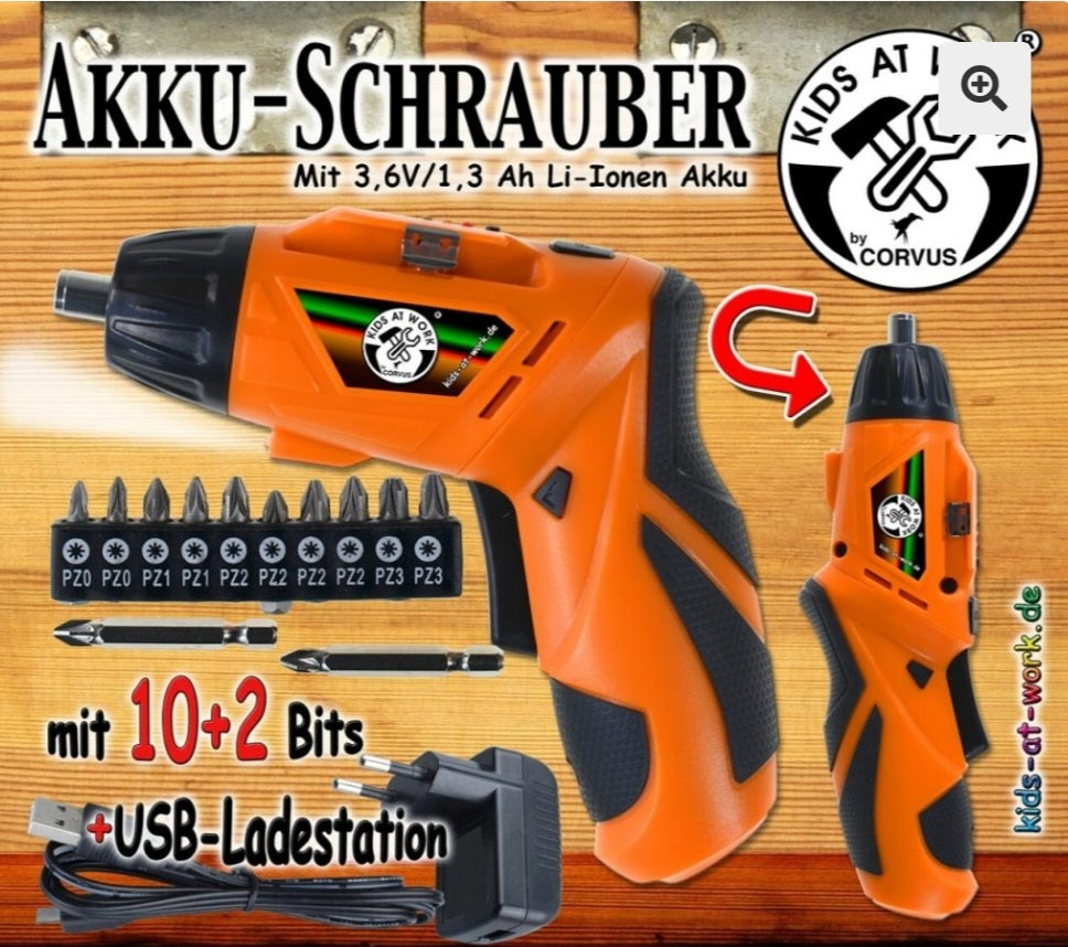 Kids At Work USB Screwdriver