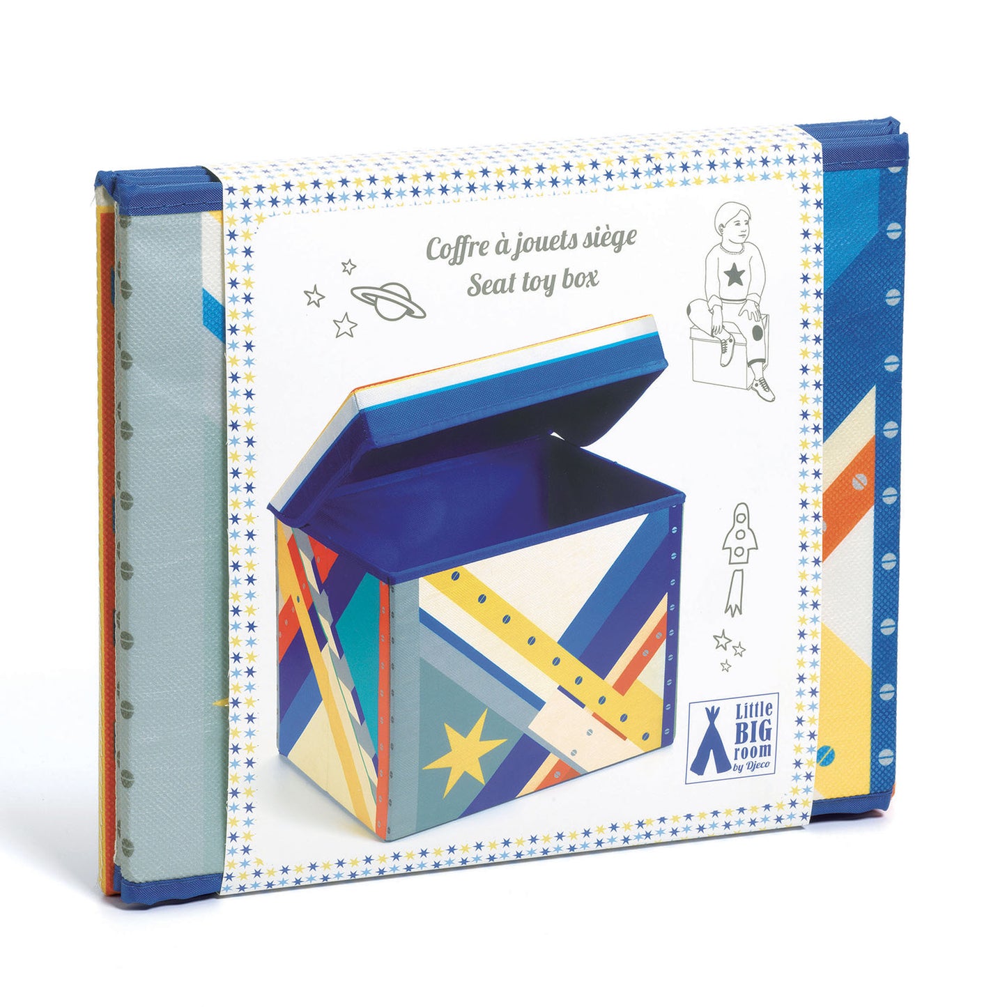 Djeco Rocket Toy Box