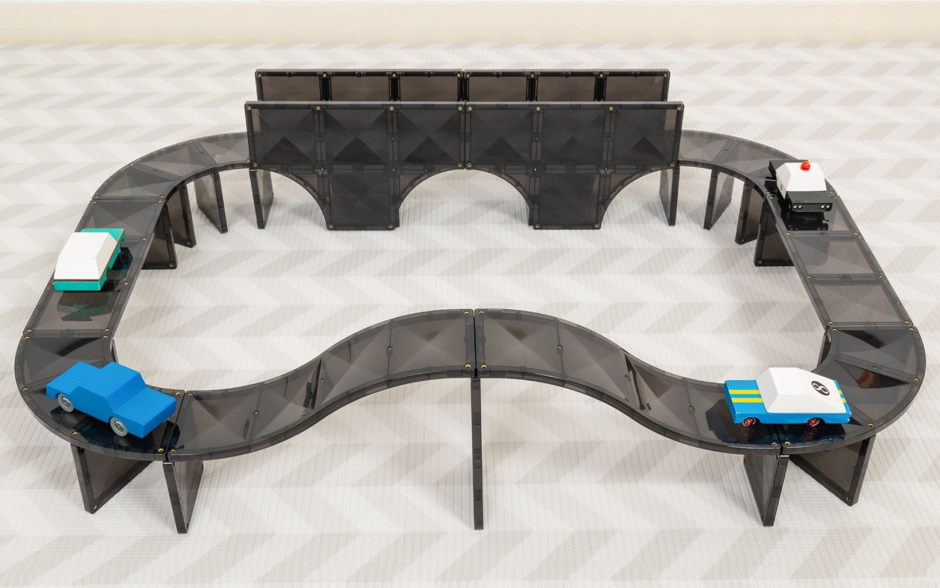 Connetix Tiles Creative Roads Pack 48 Pieces