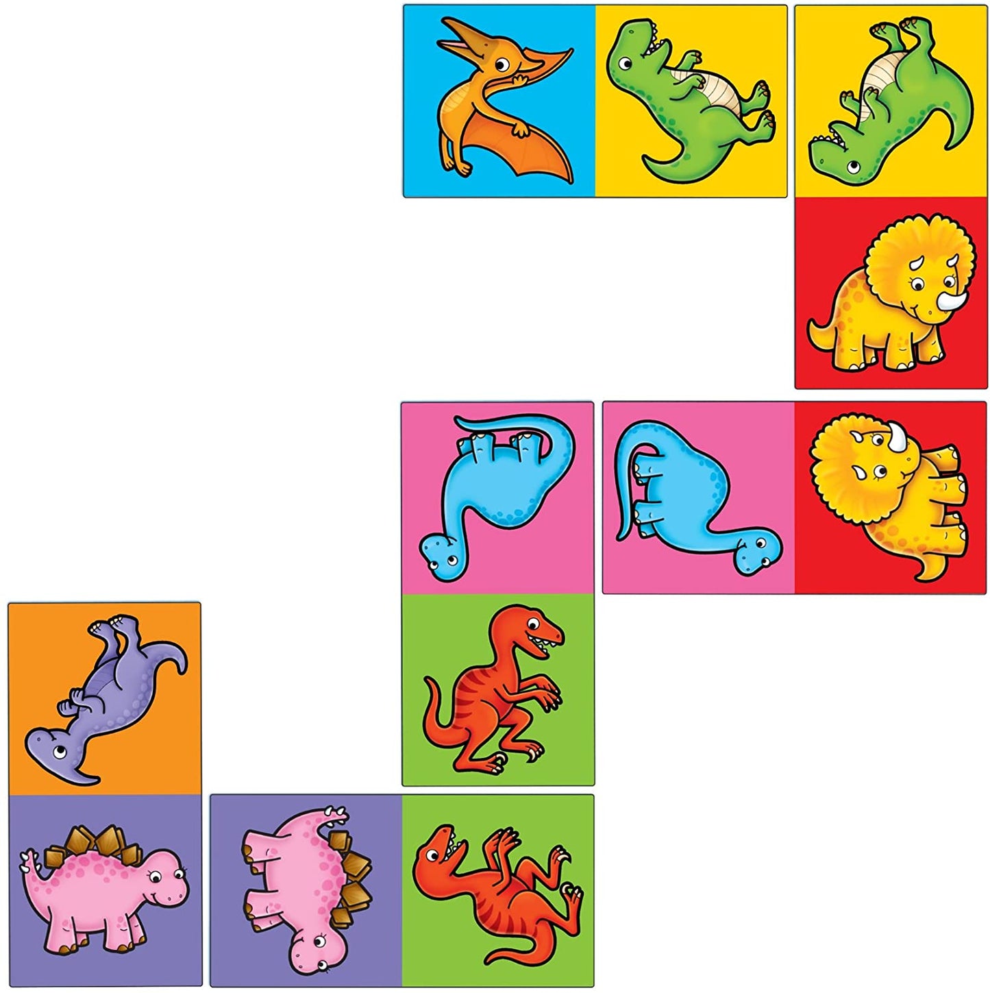 Orchard Toys Dinosaur Dominoes Mini Game