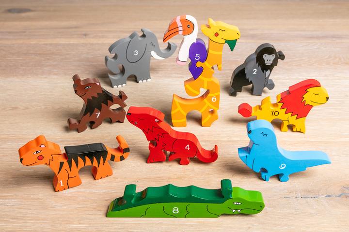 Alphabet Jigsaws Number Zoo Jigsaw Puzzle