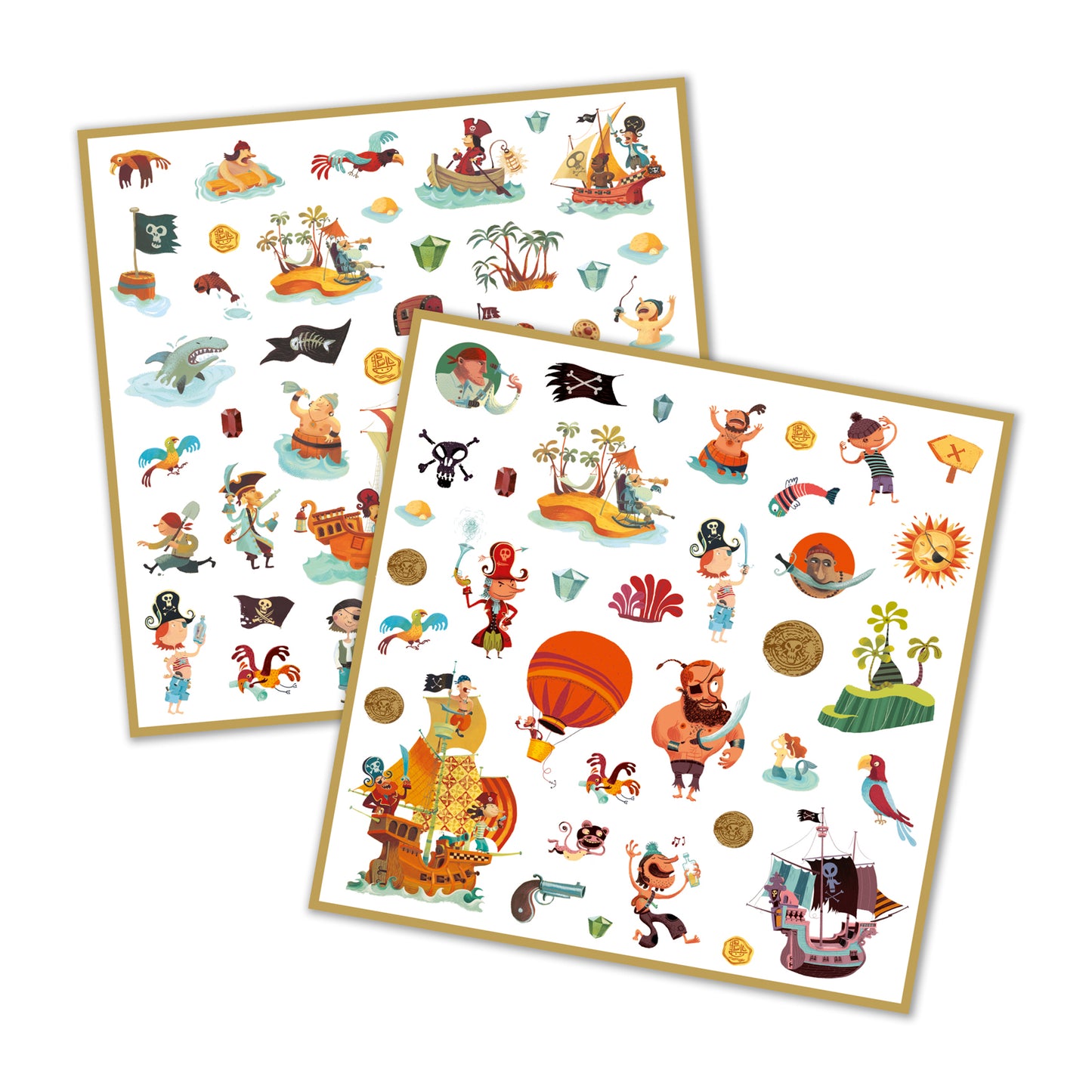 Djeco Stickers Pirates