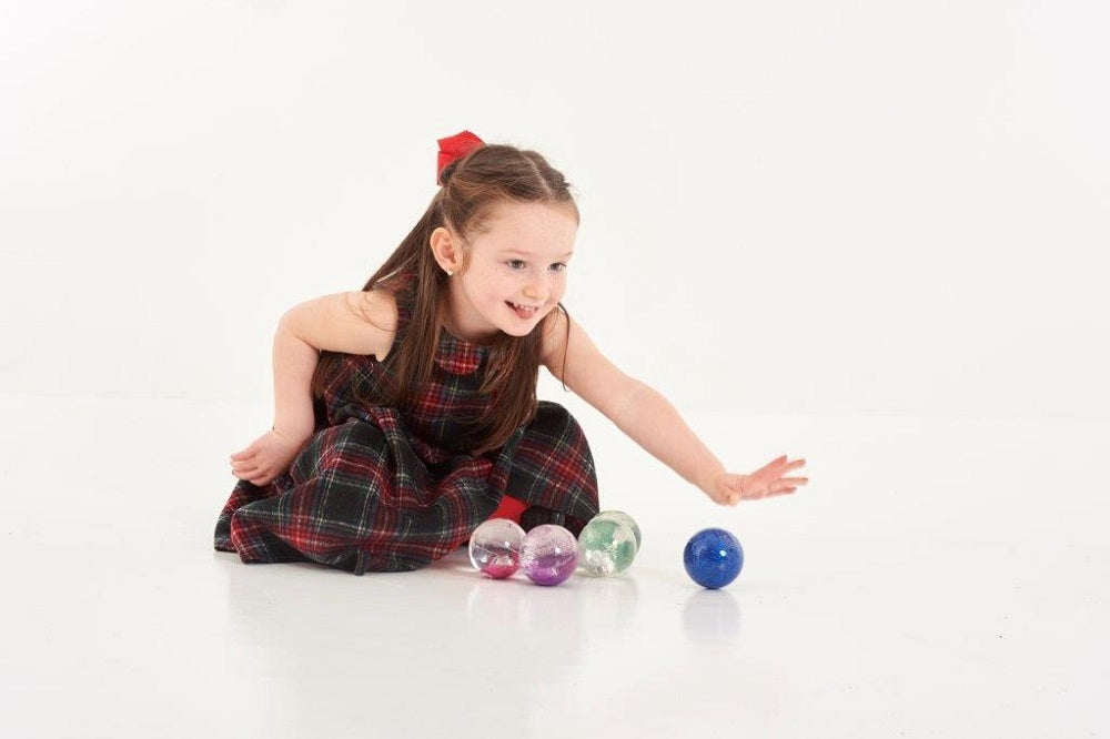 TickiT Sensory Rainbow Glitter Balls