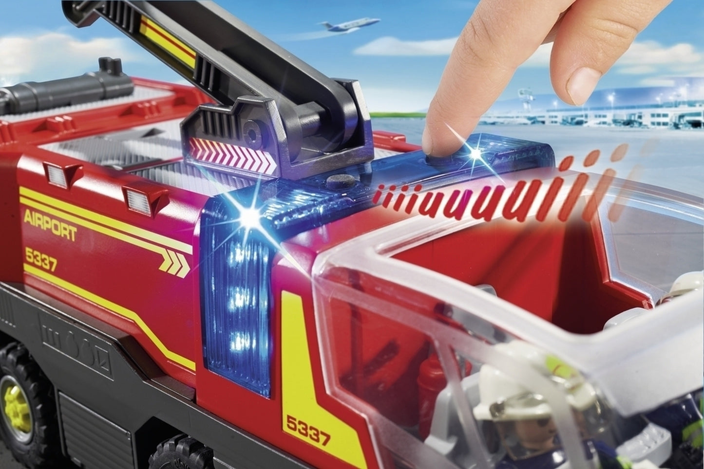 Playmobil 5337 City Action Airport Fire Engine
