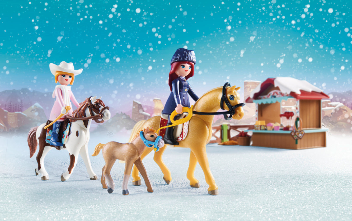 Playmobil DreamWorks Spirit 70395 A Miradero Christmas