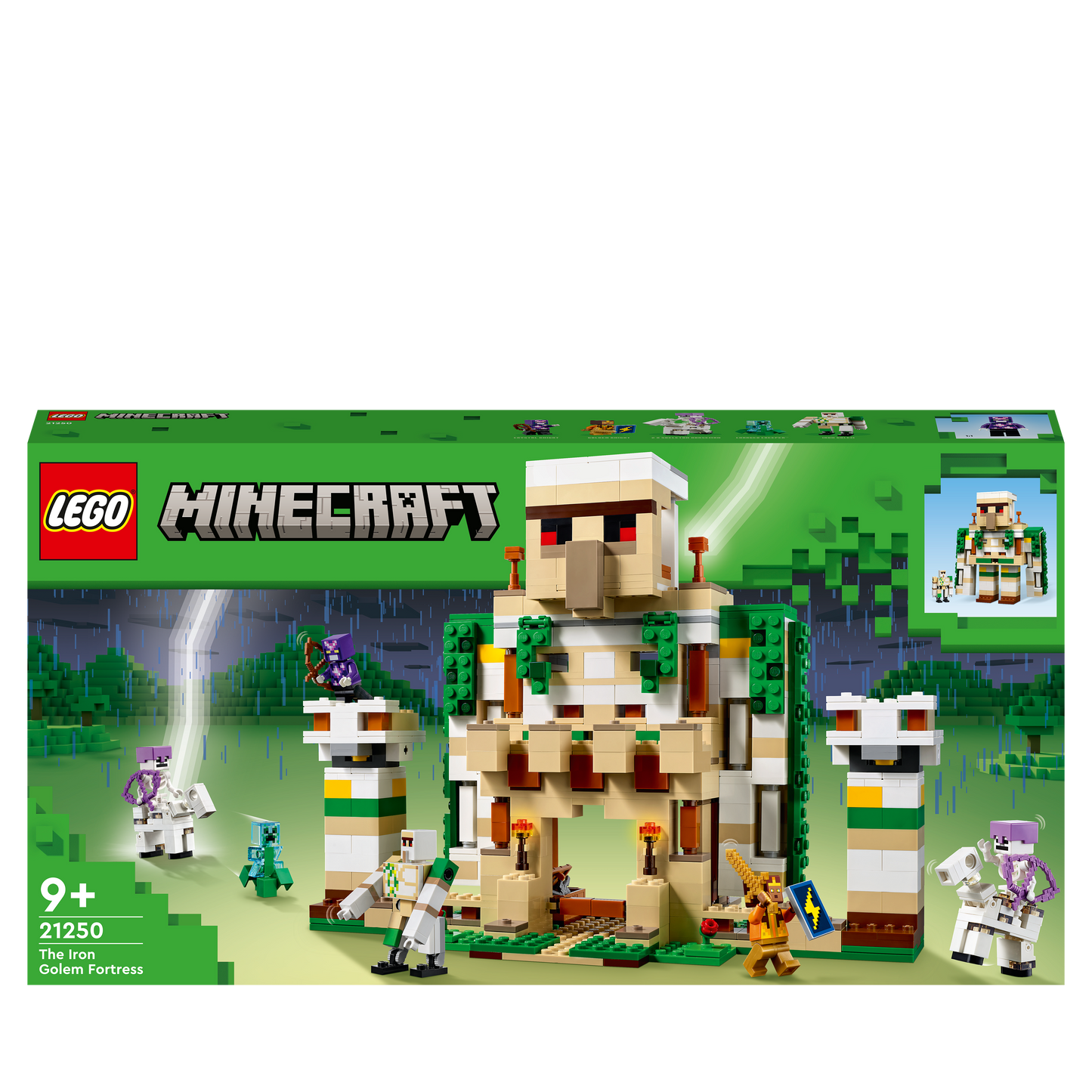 Lego Minecraft 21250 The Iron Golem Fortress (F)