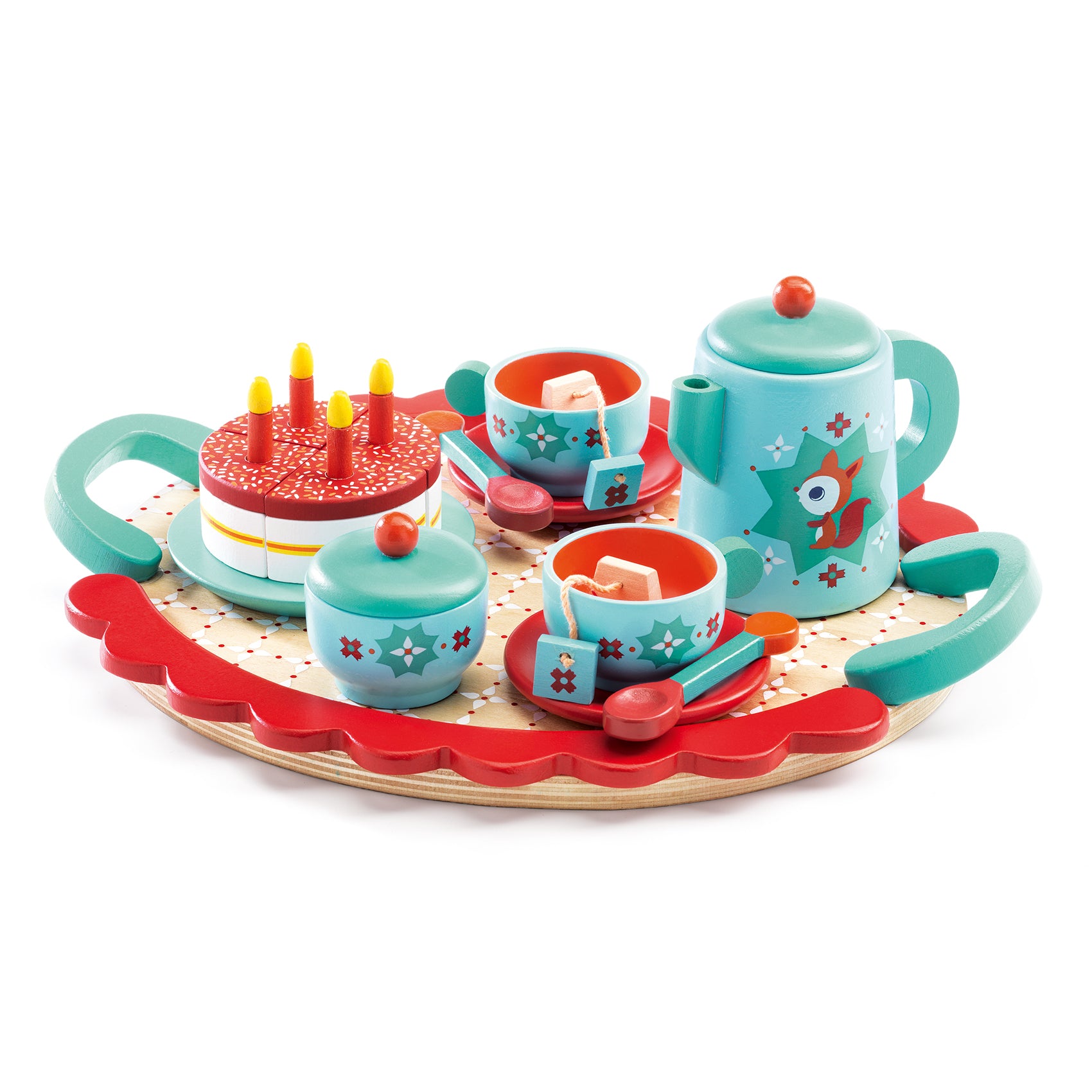 Djeco Fox' Party Tea Set