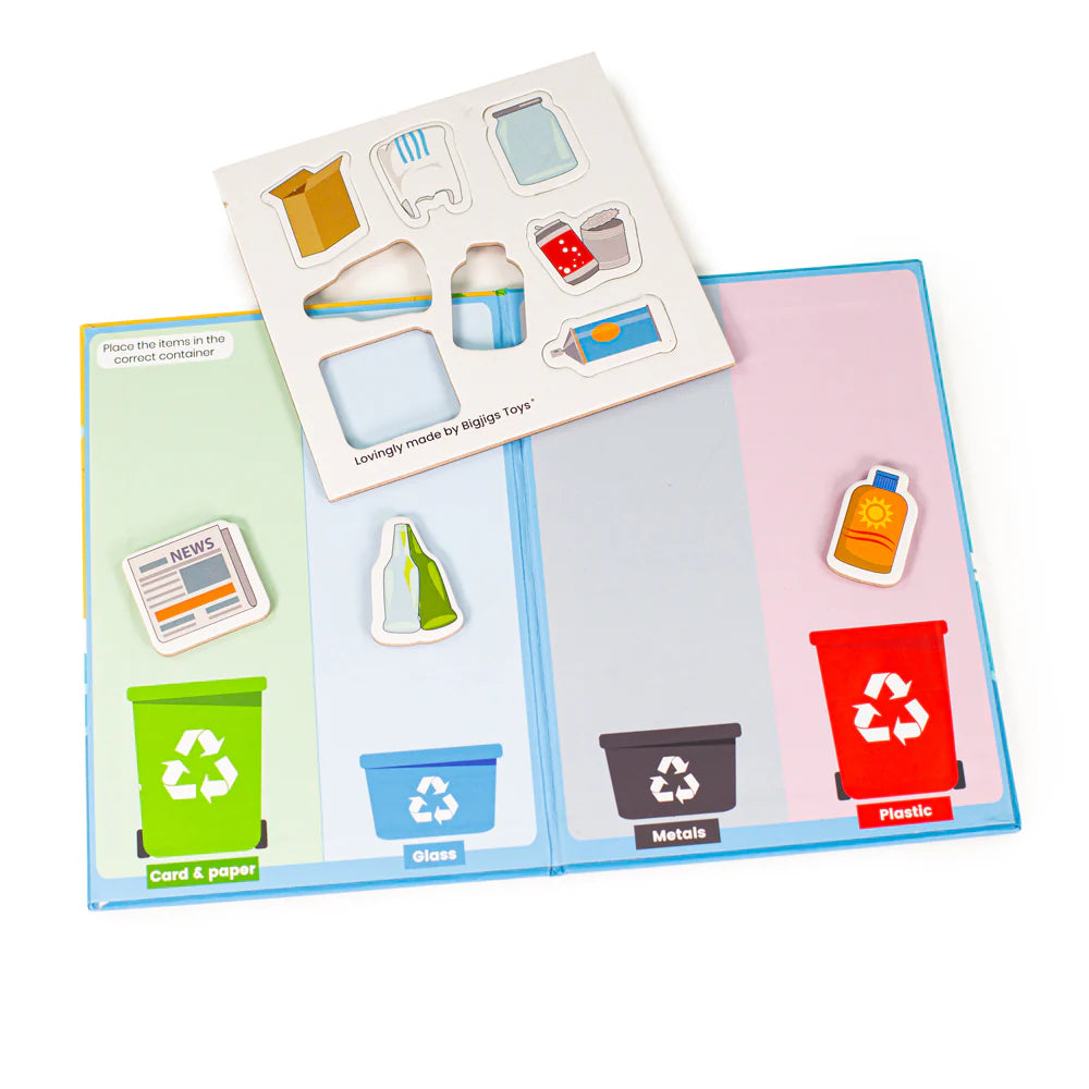 BigJigs Coastal Clean up Train Set