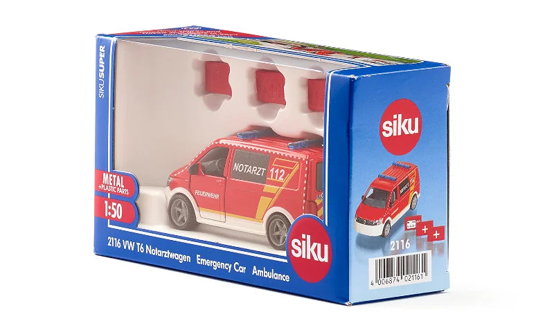 Siku 1:50 VW T6 Emergency Car