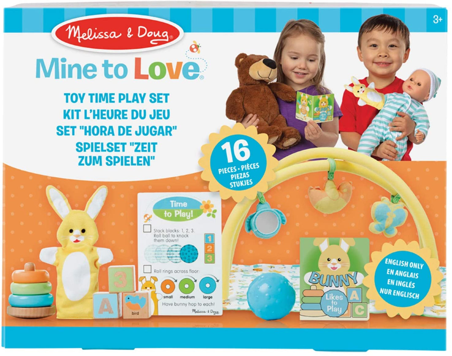 Melissa & Doug Mine to Love Toy Time Playset