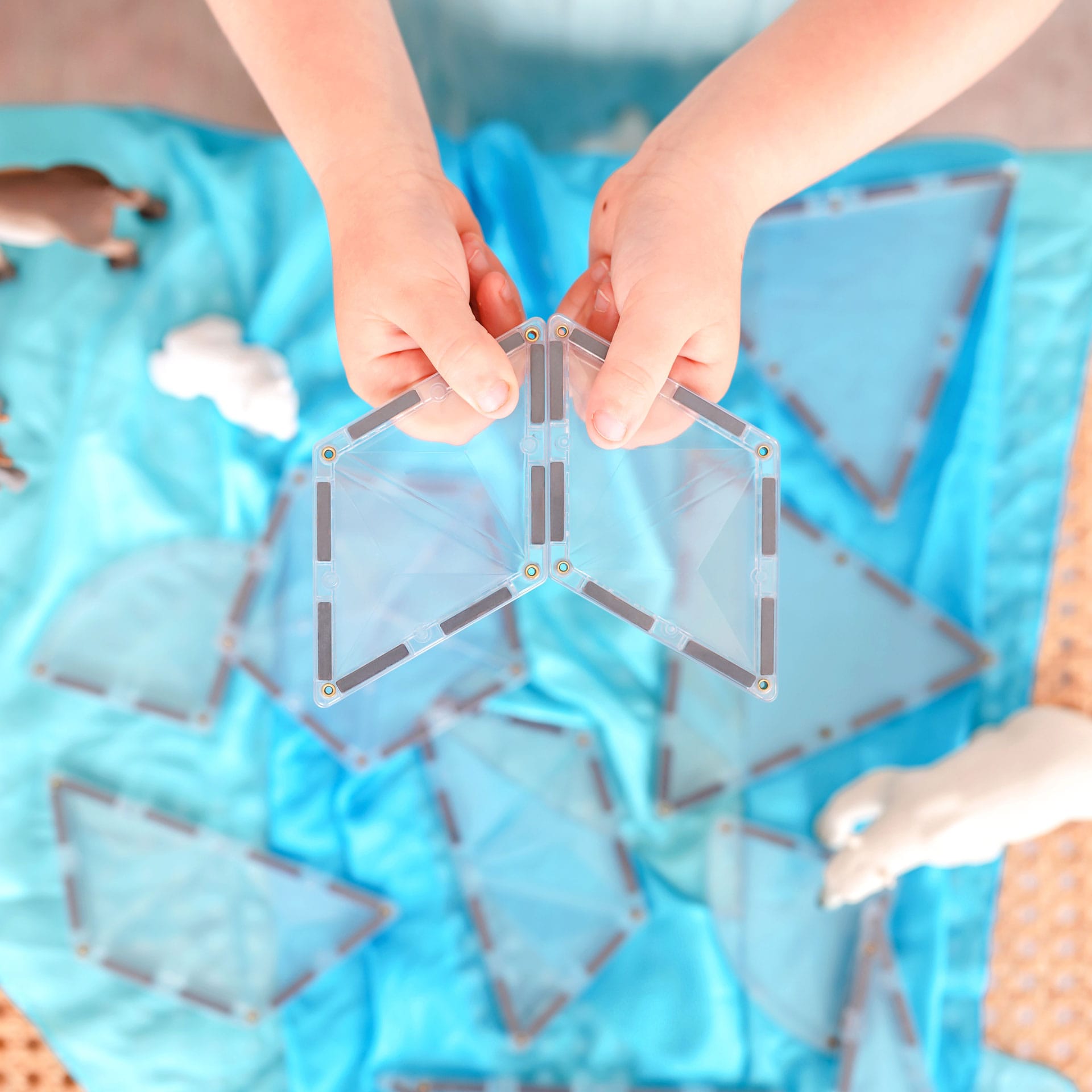 Connetix Tiles Clear Shape Expansion Pack 24 pc