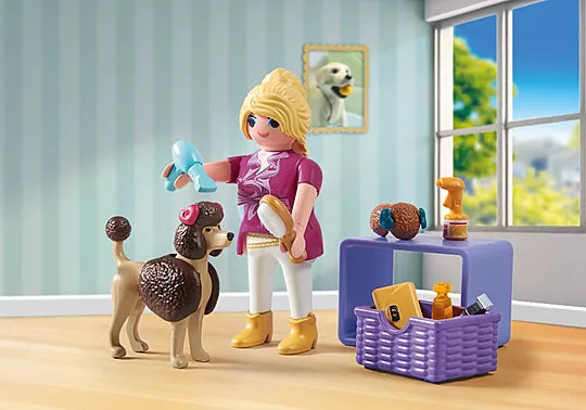 Playmobil 71747 My Life Dog Groomer